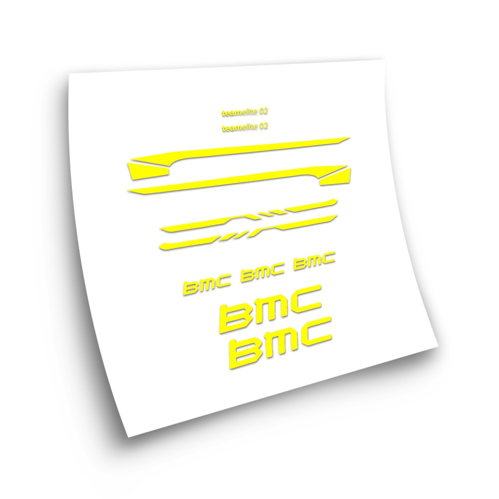 Autocolantes de Moldura de Bicicleta BMC Team Elite 02 - Star Sam