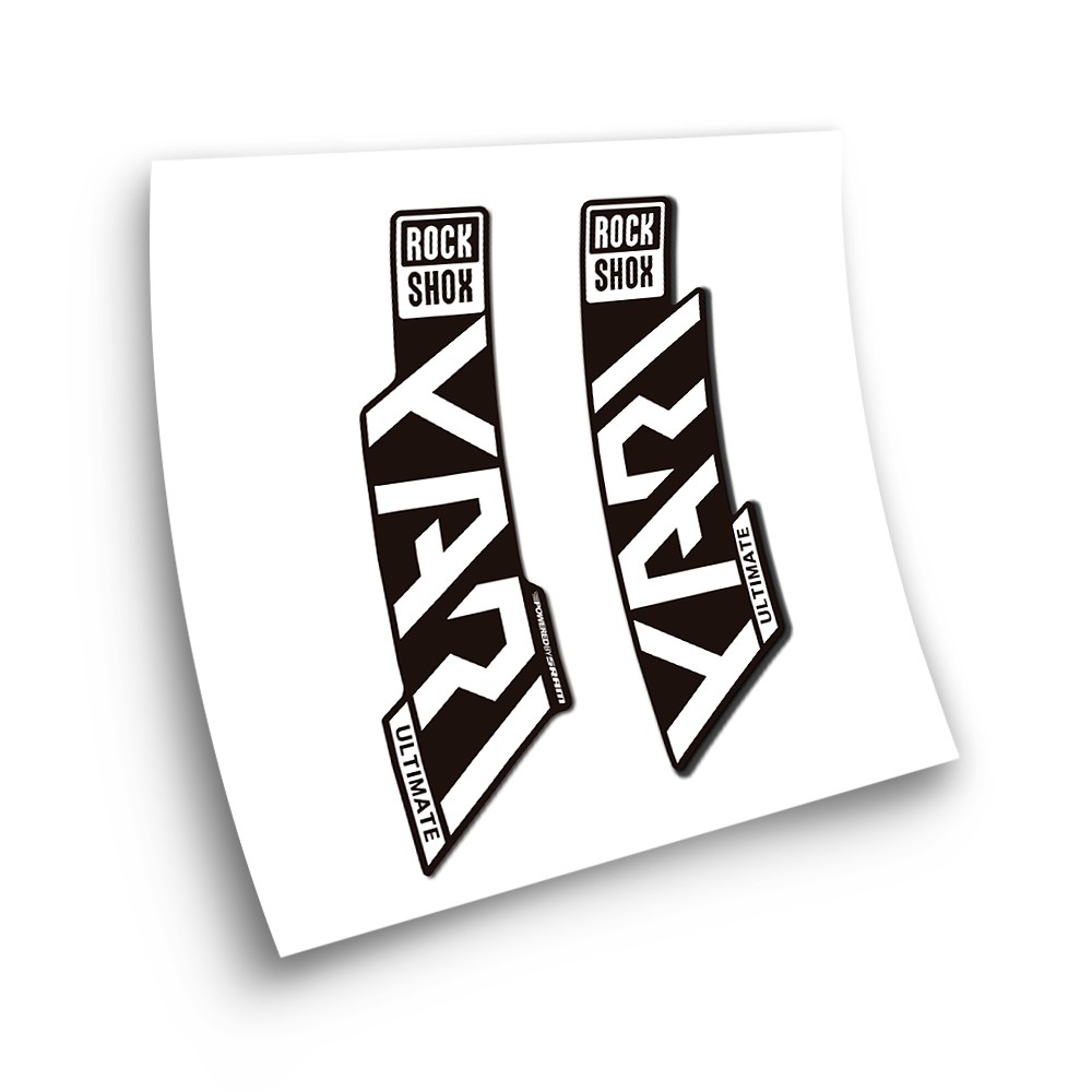 Stickers Pour Velo Rock Shox Yari Ultimate 2020 - Star Sam