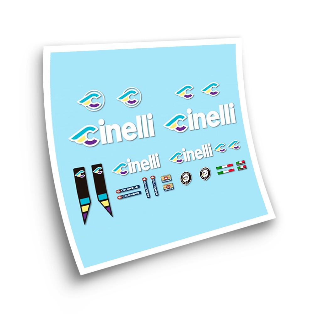 Stickers Pour Cadre de Velo Cinelli UCI SuperStar - Star Sam