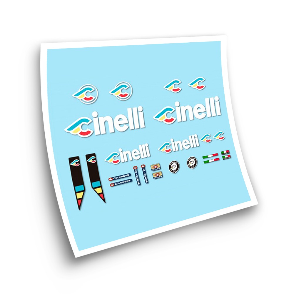 Stickers Pour Cadre de Velo Cinelli UCI SuperStar Disc - Star Sam