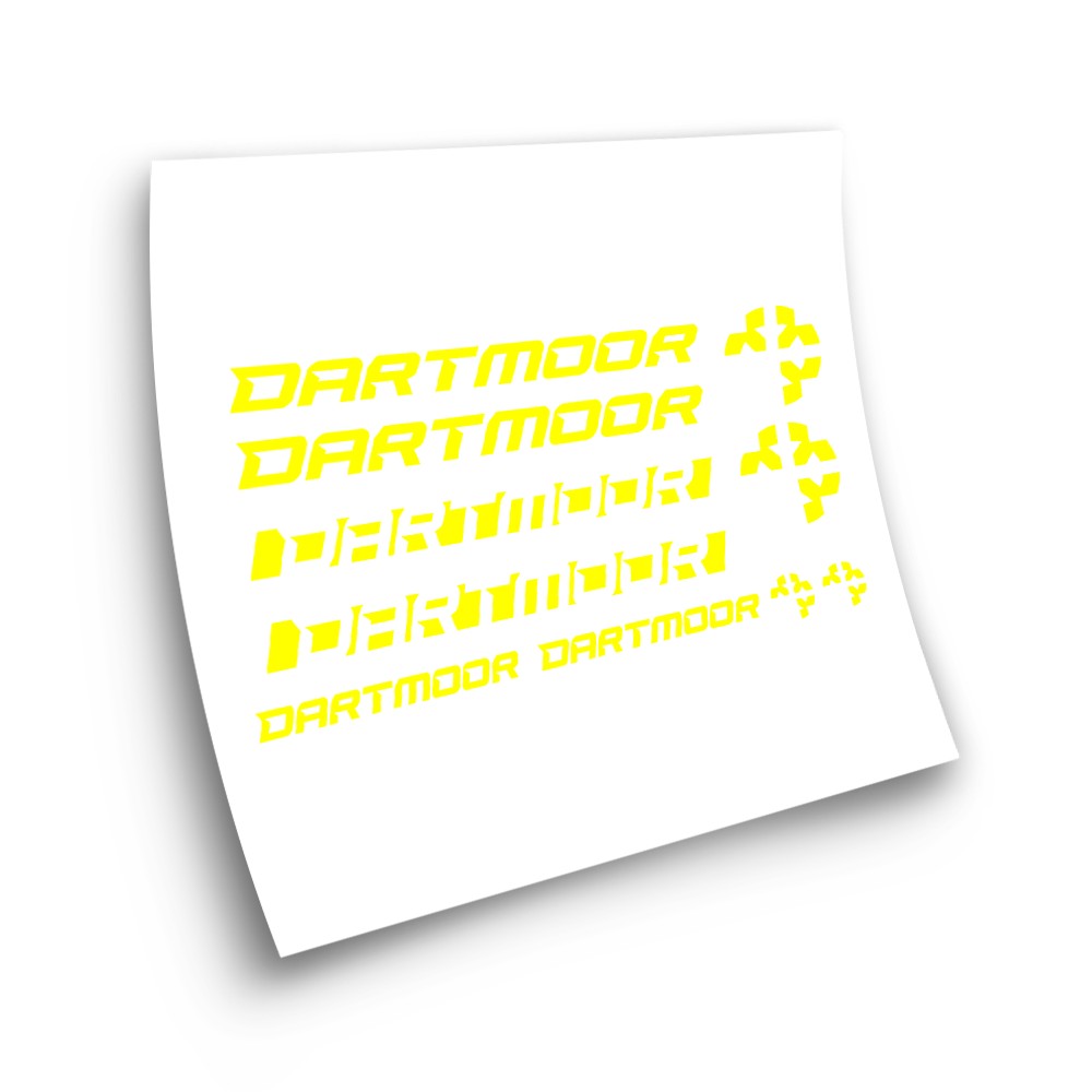 Stickers Pour Cadre de Velo Dartmoor Decoupe - Star Sam