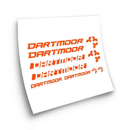 Fietsframe Stickers Dartmoor Die Cut - Star Sam