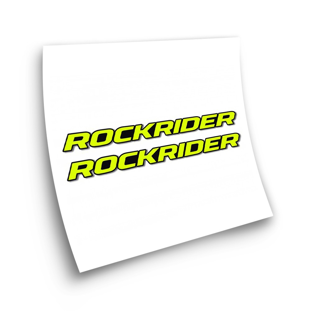 Rockrider Frame Bike Sticker Choose Your Colour - Star Sam
