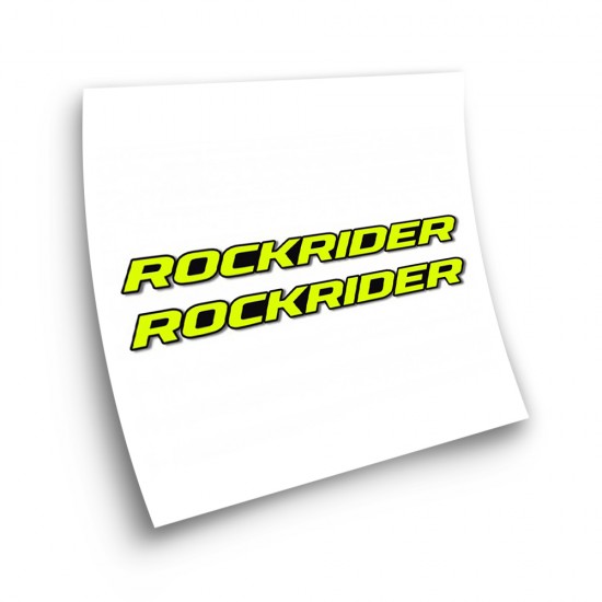 Stickers Pour Cadre de Velo Rockrider Decoupe - Star Sam