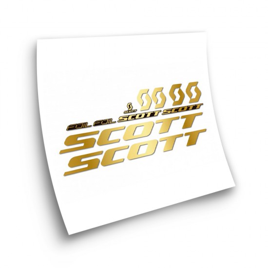 Scott Foil Frame Bike Sticker Choose Your Colour - Star Sam