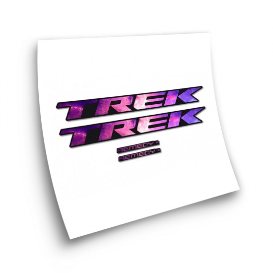 Fietsframe stickers Trek Remedy 8 Galaxy - Star Sam