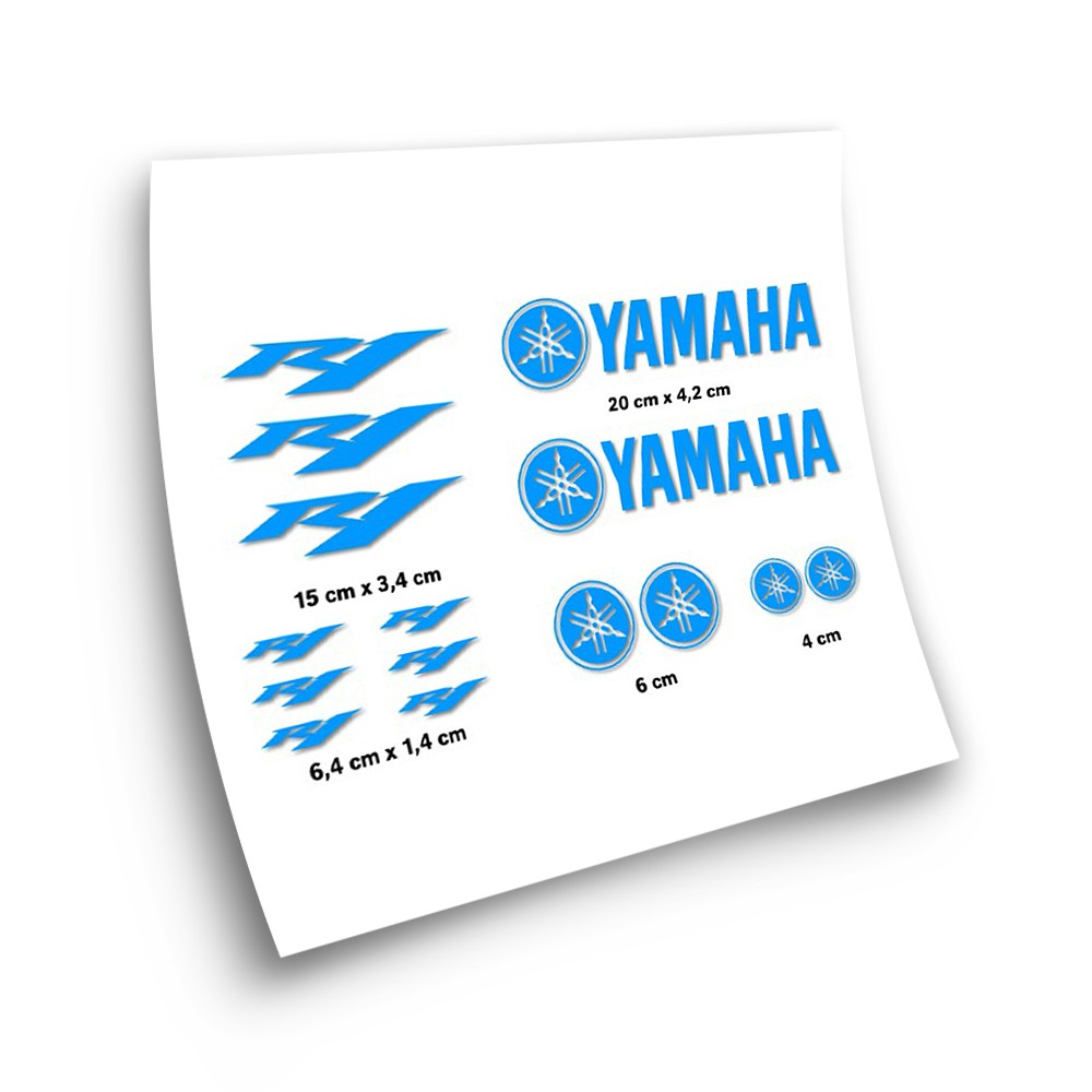 Autocollants Pour Motos de Sport Yamaha R1 Stickers - Star Sam