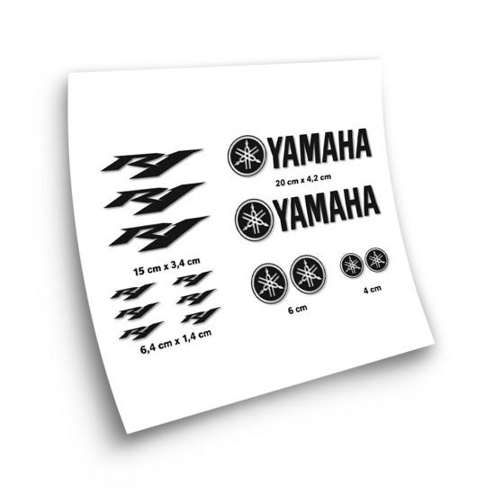 Yamaha R1 Choose Your Colour Motorbike Stickers  - Star Sam