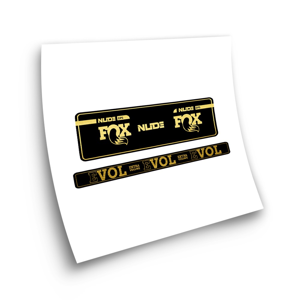 Schokdemper Stickers Fox Naakt DPS - Star Sam