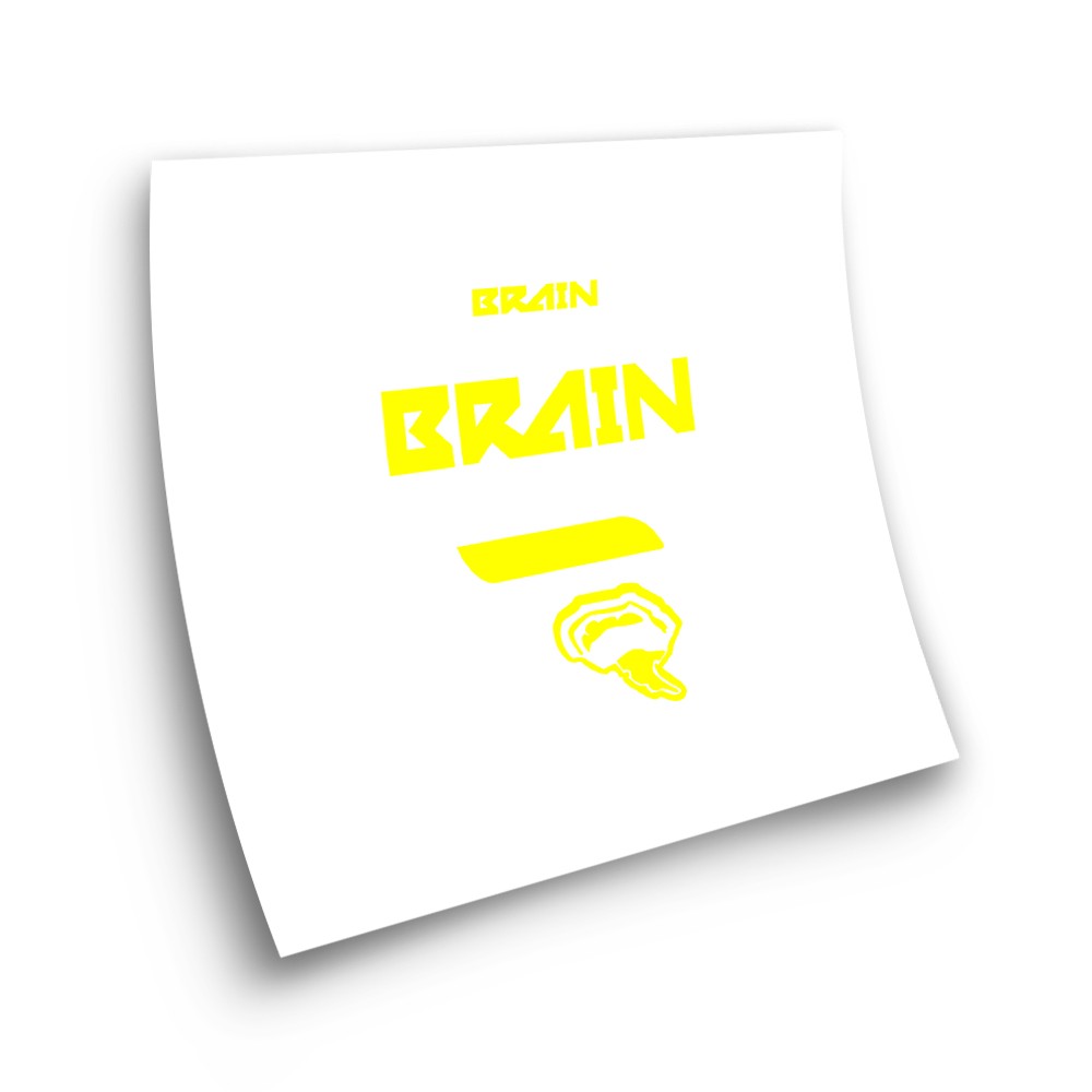 Adesivi Per Bici Forcella Rock Shox Brain Sticker 29 - Star Sam