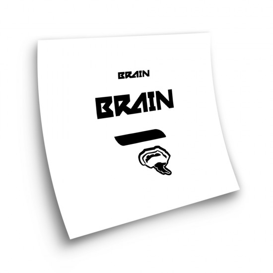 Autocolantes de Garfo de Bicicleta Rock Shox Brain Vinyl 29 - Star Sam