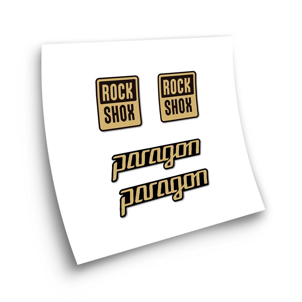 Rock Shox Paragon Fork Bike Sticker Year 2022 - Star Sam