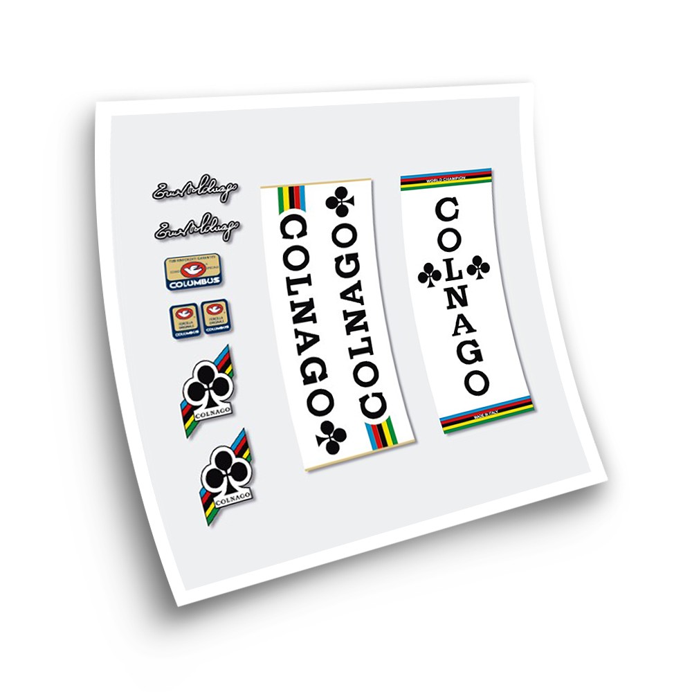 Fietsframe Stickers Colnago Mexico - Ster Sam