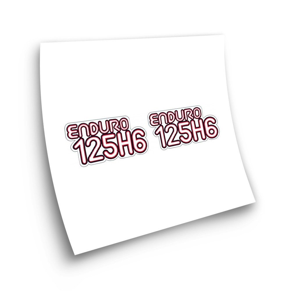 Adesivi Per Moto Montesa Enduro 125 H6 Stickers Tapas - Star Sam