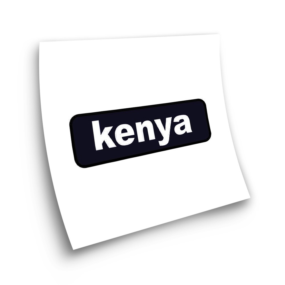 Montesa Impala Kenya Adhesive Motorbike Stickers  - Star Sam