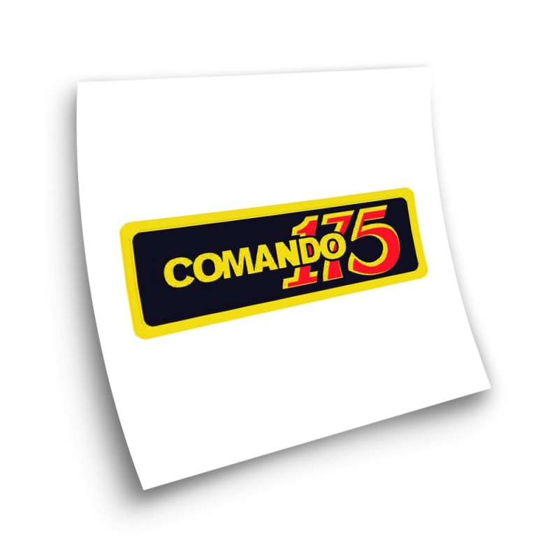 Montesa Impala Comando 175 Adhesive Motorbike Stickers - Star Sam