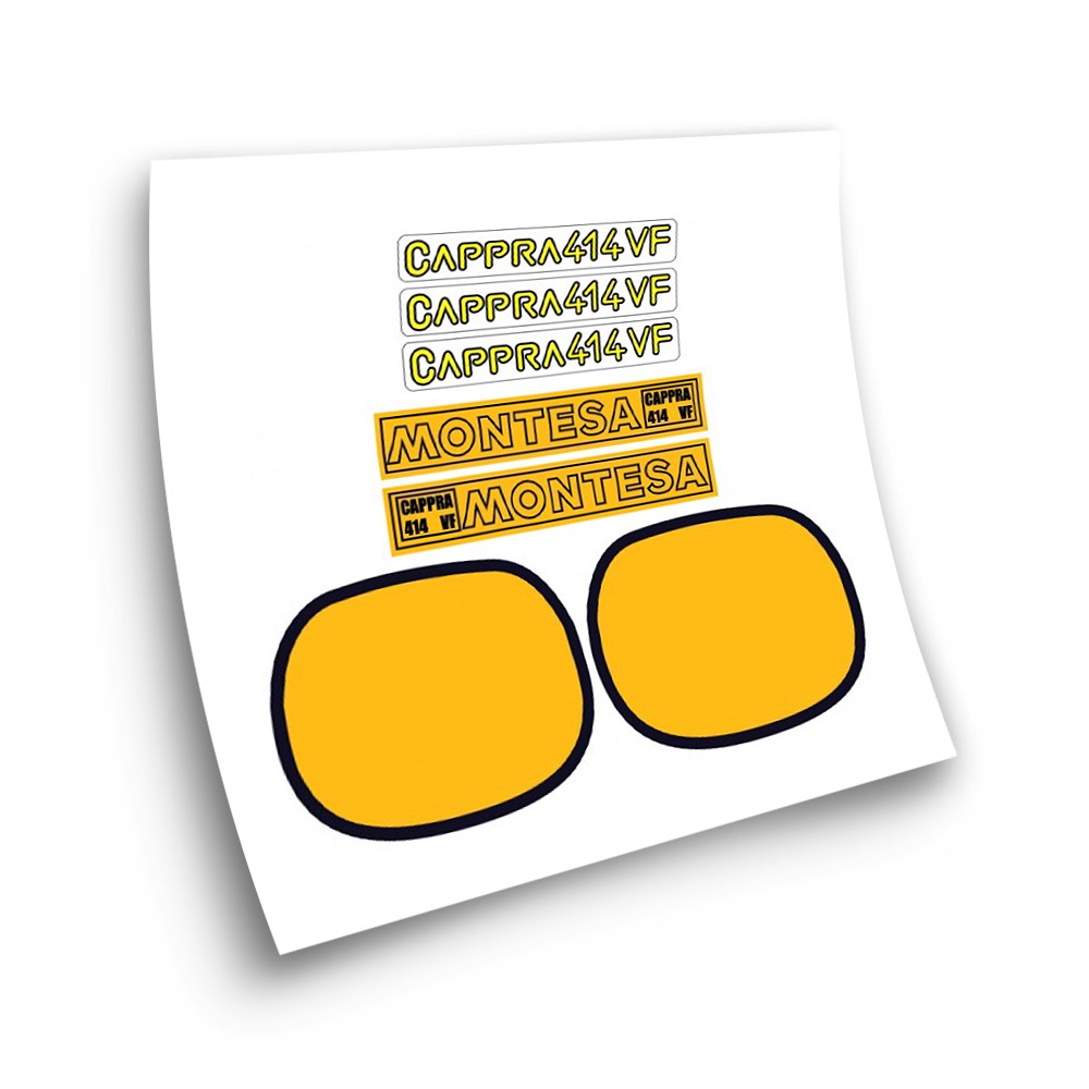 Adesivi Per Moto Montesa Cappra 414 VF Stickers - Star Sam