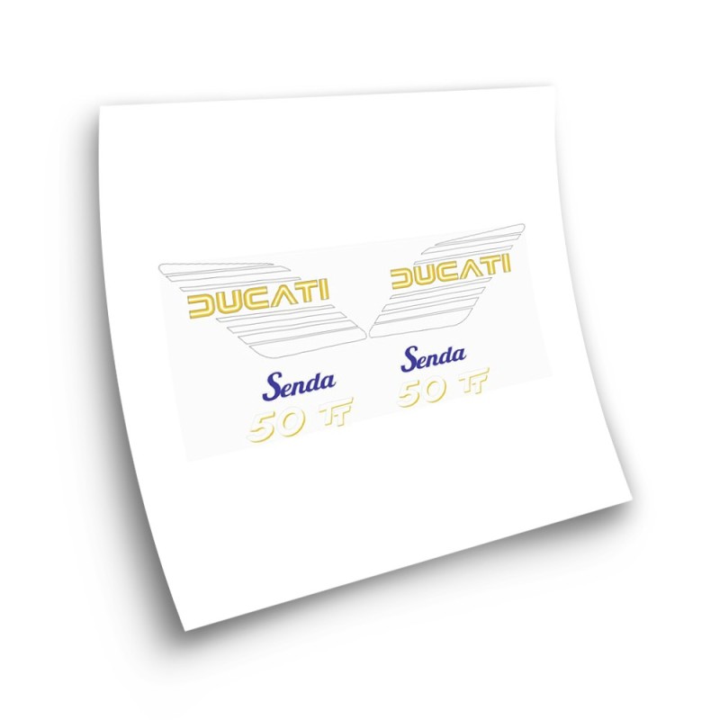 Autocolantes de Motocicleta Ducati Senda 50 TT Sticker Set - Star Sam