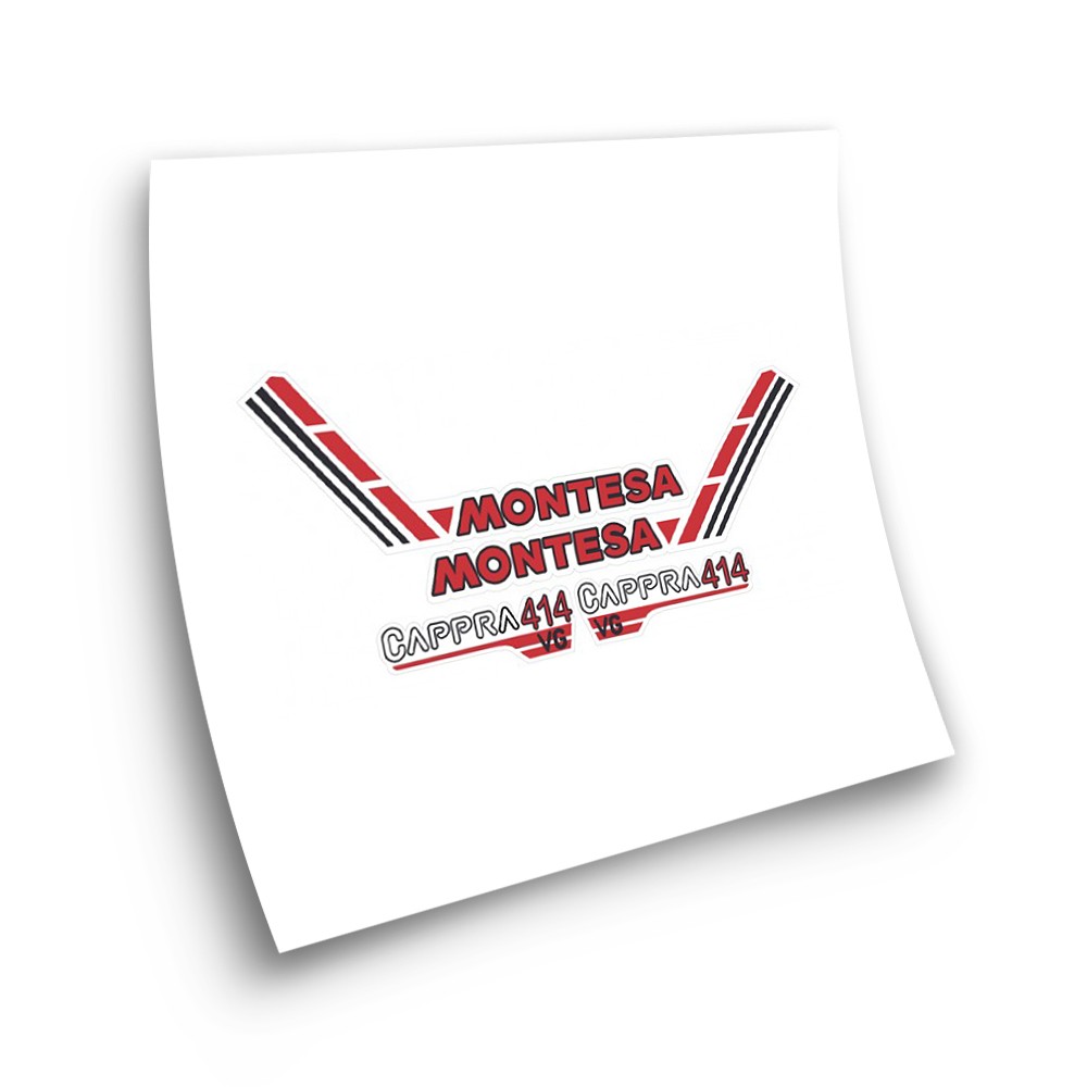 Moto Stickers Montesa Cappra 414 VG Sticker Set - Star Sam