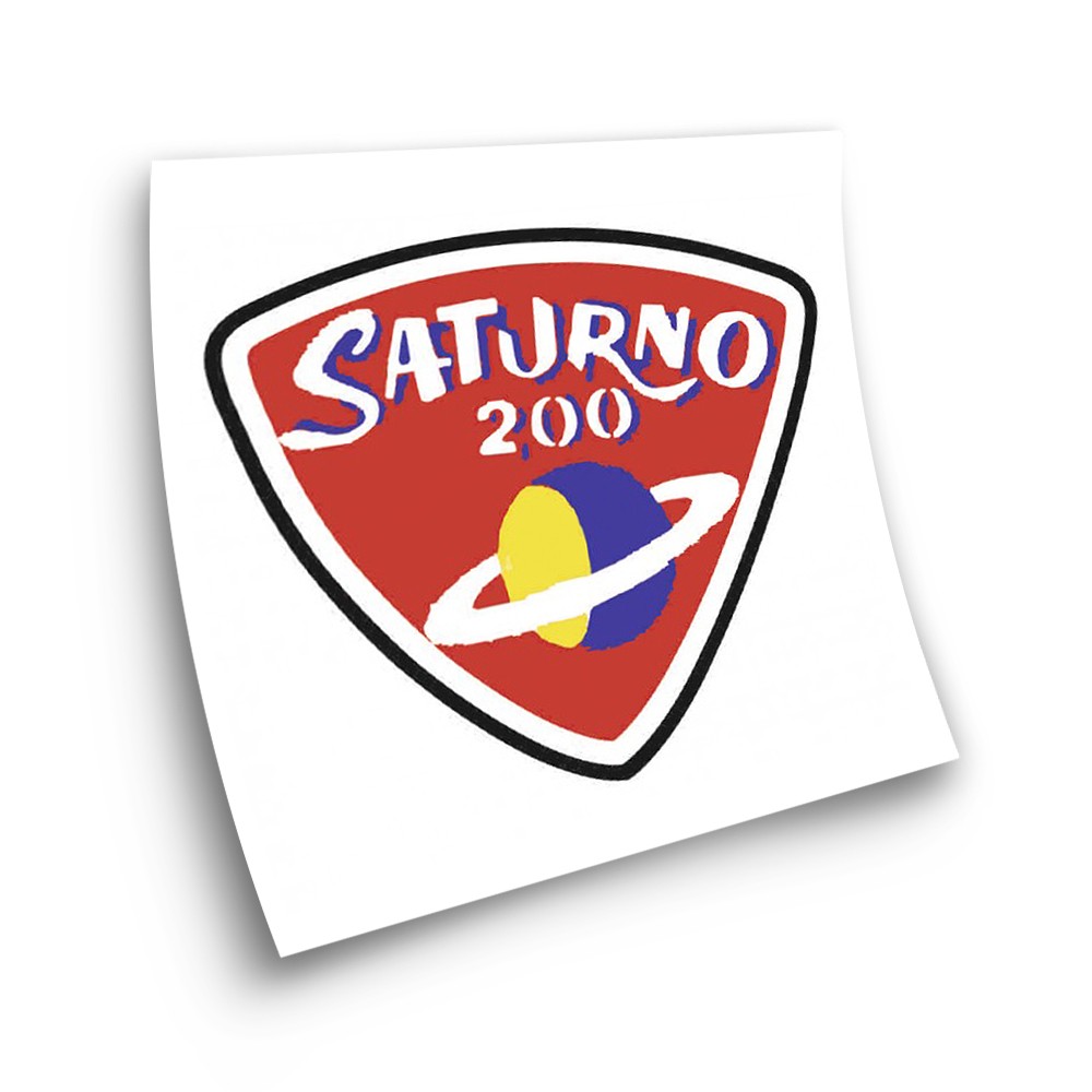 Bultaco Saturno 200 Adhesive Motorbike Stickers  - Star Sam