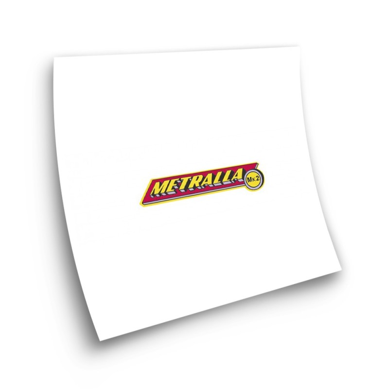 Bultaco Metralla MK2 Adhesive Motorbike Stickers  - Star Sam