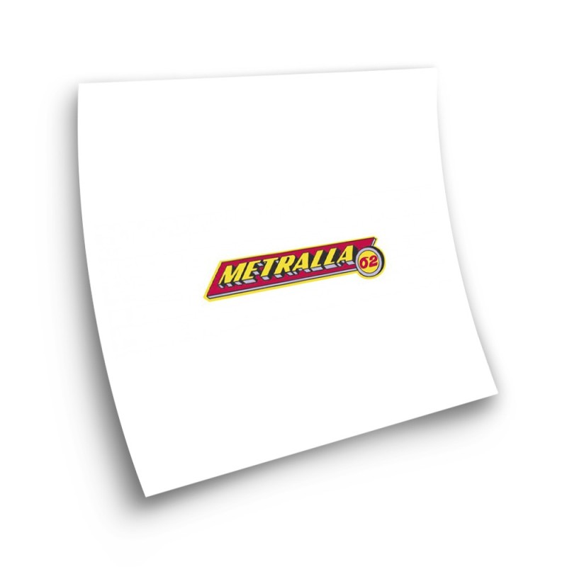 Bultaco Metralla 62 Adhesive Motorbike Stickers  - Star Sam