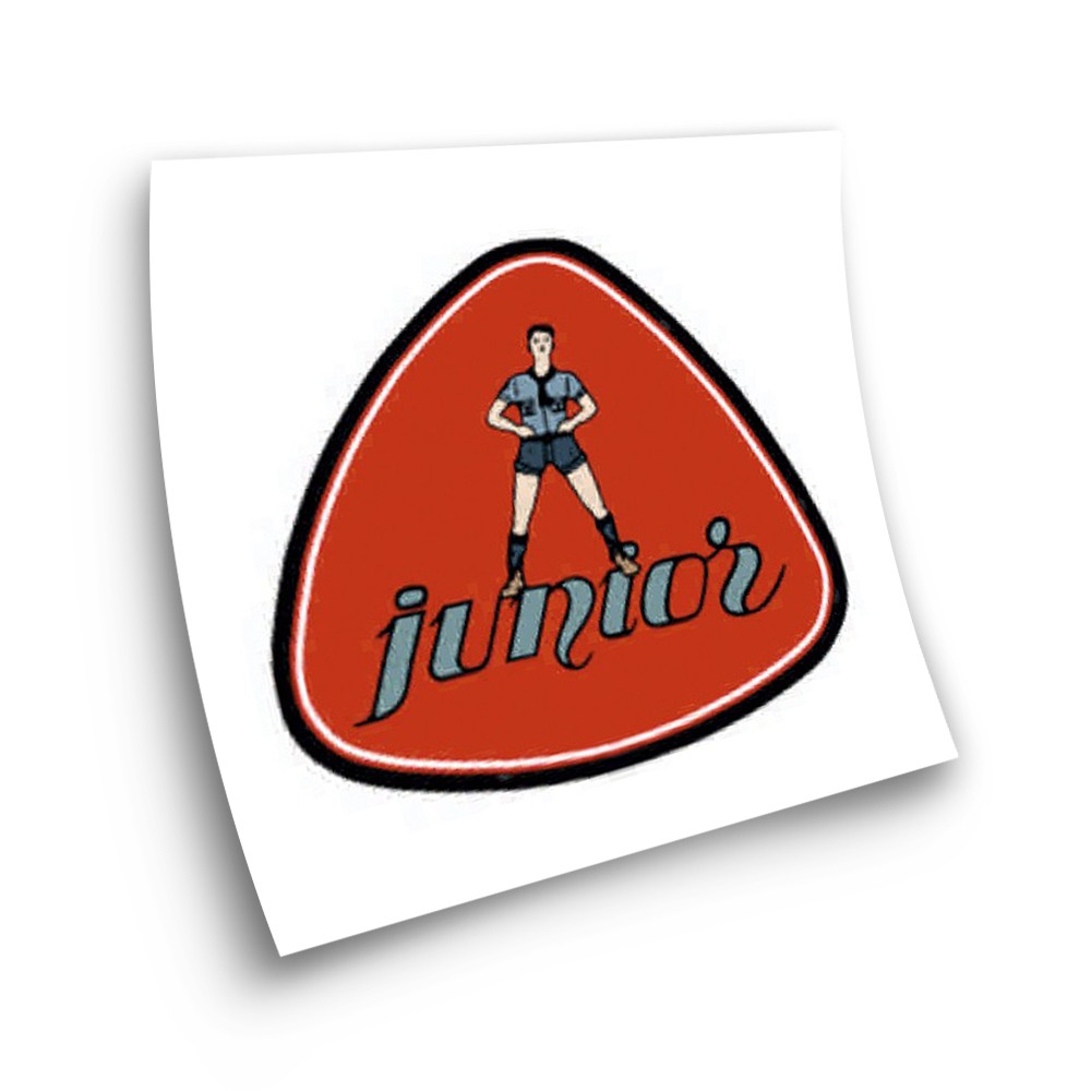 Bultaco Junior Motorbike Stickers Adhesive Red Colour - Star Sam