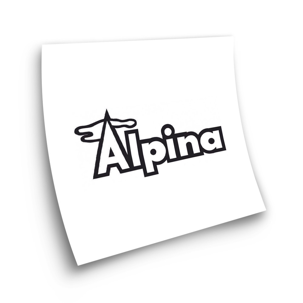 Adesivi Per moto Bultaco Alpina Sticker Bianco - Star Sam
