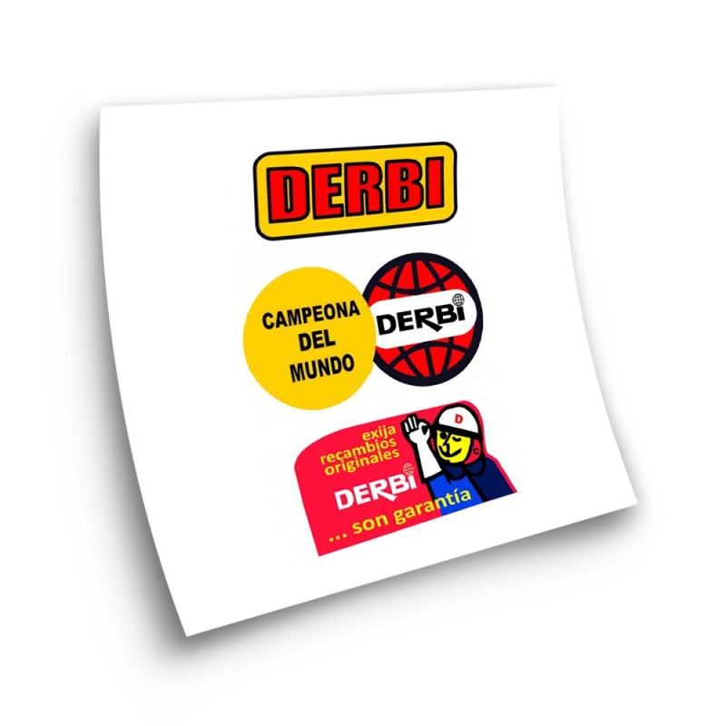 Autocollants Pour Motos Derbi Sticker Avertissement - Star Sam