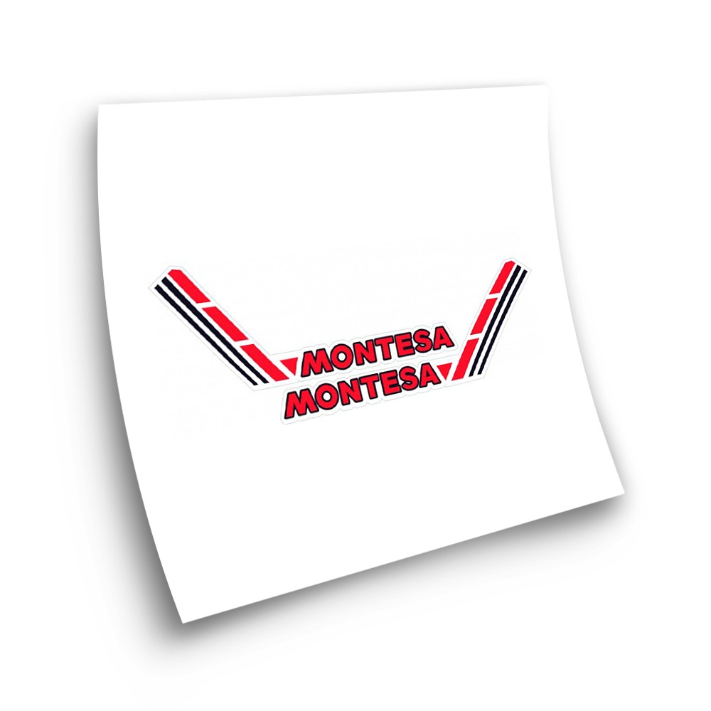 Autocollant Motos Montesa Sticker Reservoir Laterale - Star Sam