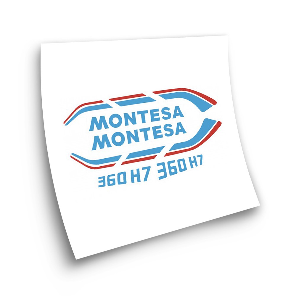 Montesa Hart 360 H7 Adhesive Motorbike Stickers  - Star Sam