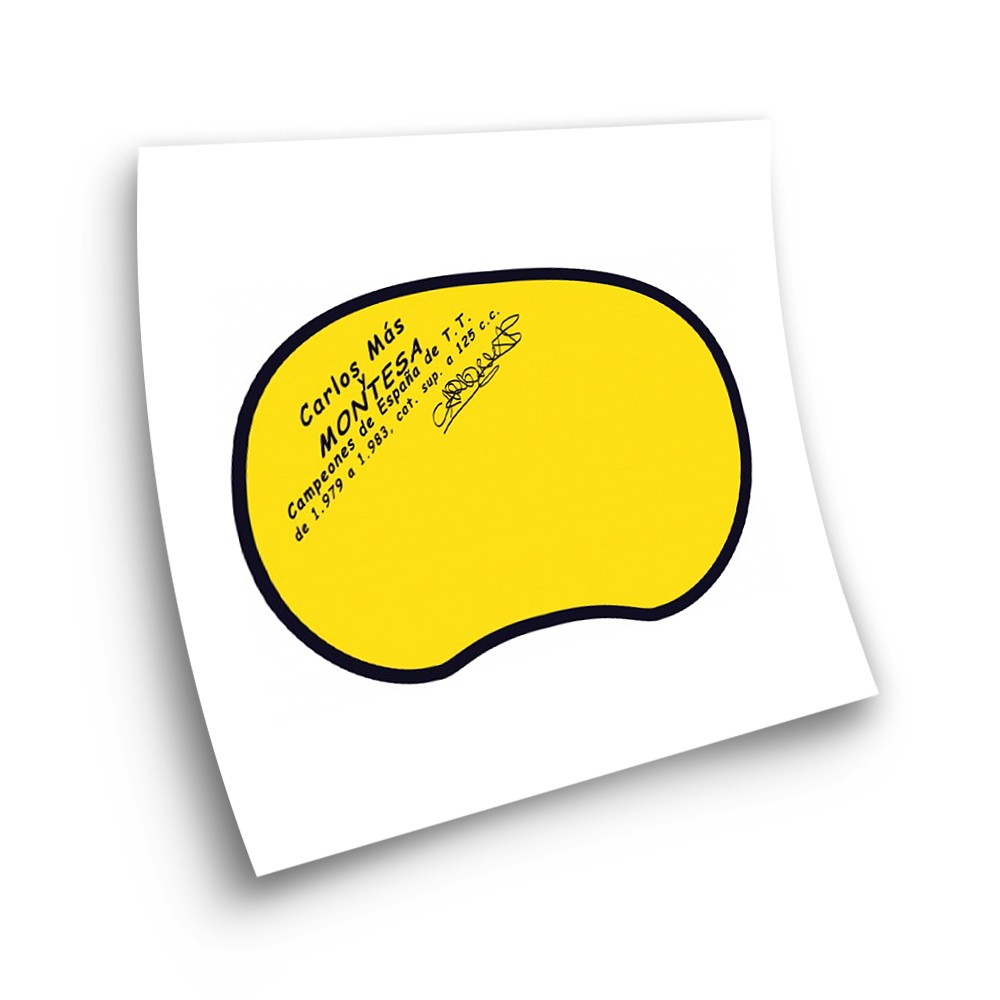 Adesivi Per Moto Montesa Sticker Careta H7 Altro Mas - Star Sam