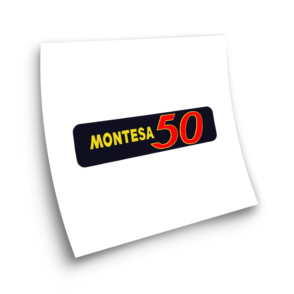 Montesa 50 Impalita Klebstoff Motorrad Aufkleber  - Star Sam