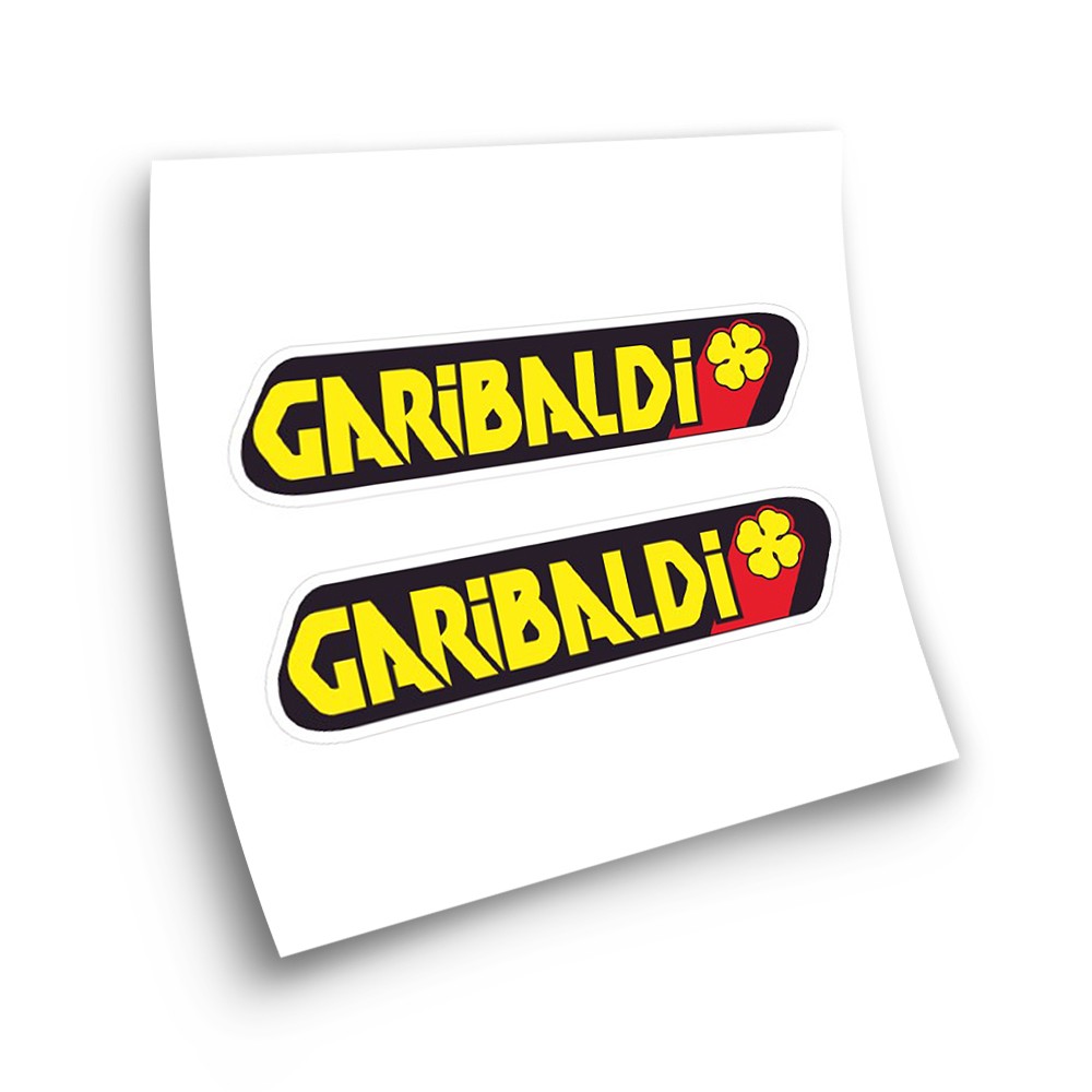 Motorfiets Stickers Garibaldi Stickers 2 Eenheden - Star Sam