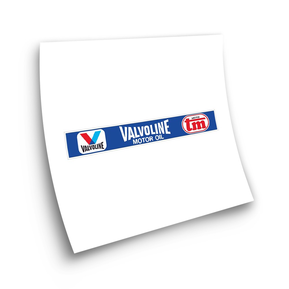 Autocollants Pour Motos Valvoline Sticker rectangulaire - Star Sam