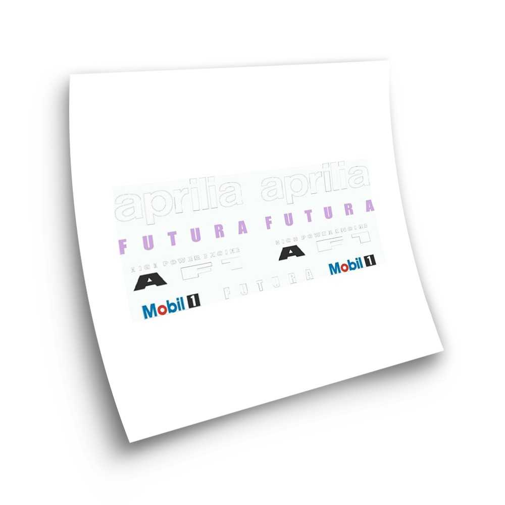 Stickers Klassieke Motorfiets Aprilia AF1 Futura - Ster Sam