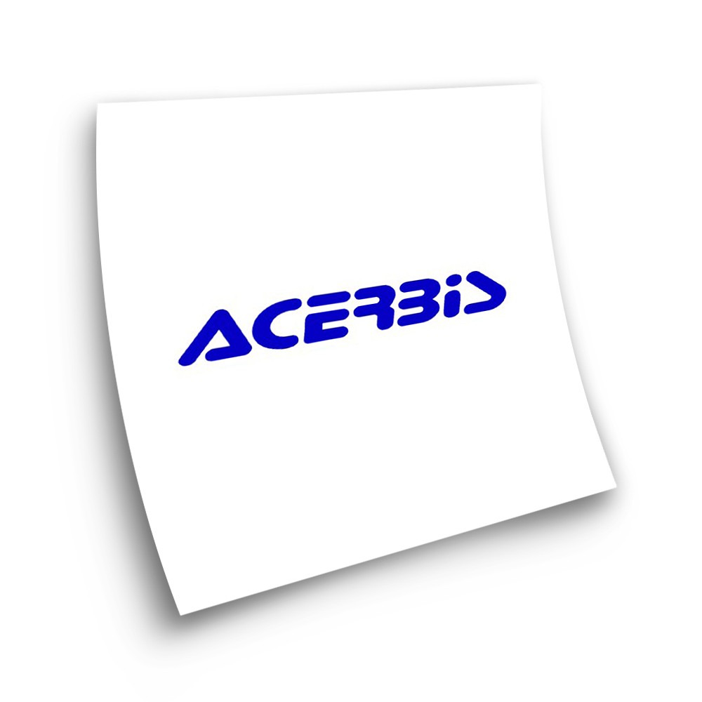 Adesivi Per Moto ACERBIS Sticker blu persiano - Star Sam