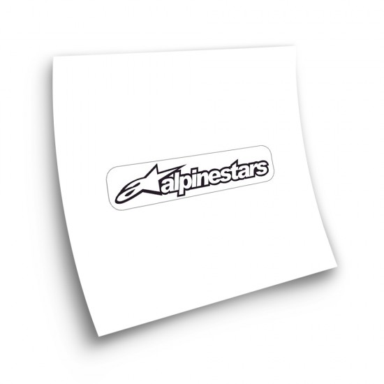 Stickers voor motorfietsen Alpinestars Logo Sticker - Ster Sam
