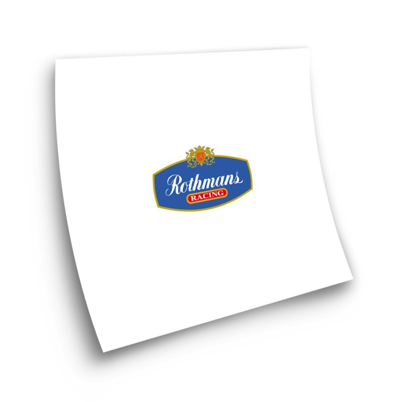 Rothmans Adhesive Racing Motorbike Stickers  - Star Sam