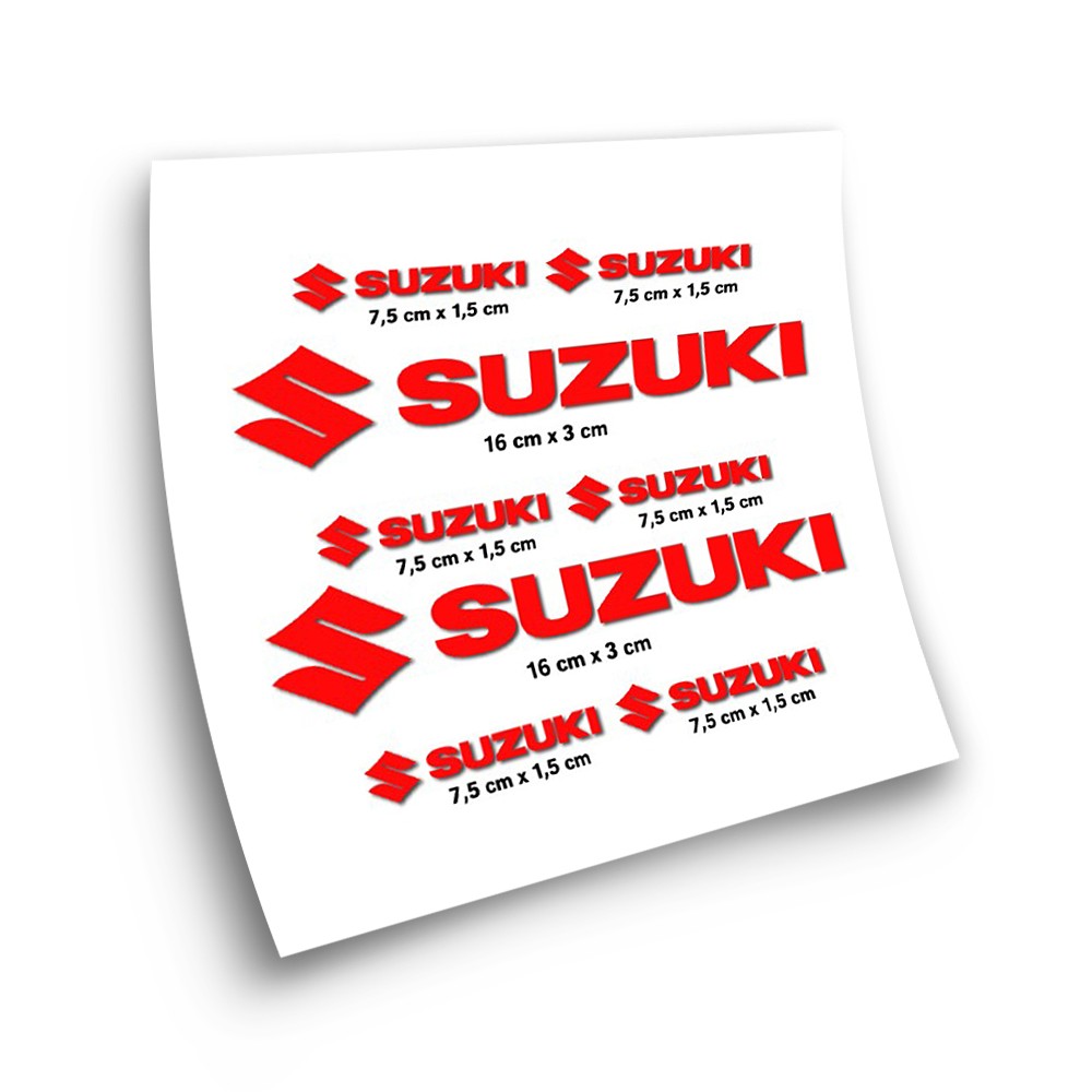 Suzuki Generico Choose Colour Motorbike Stickers  - Star Sam