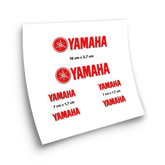 Motorfiets Stickers Yamaha Generico Stickers - Ster Sam