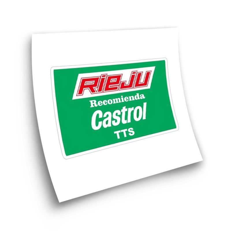 Autocollants Pour Motos Classique Rieju Castrol  - Star Sam