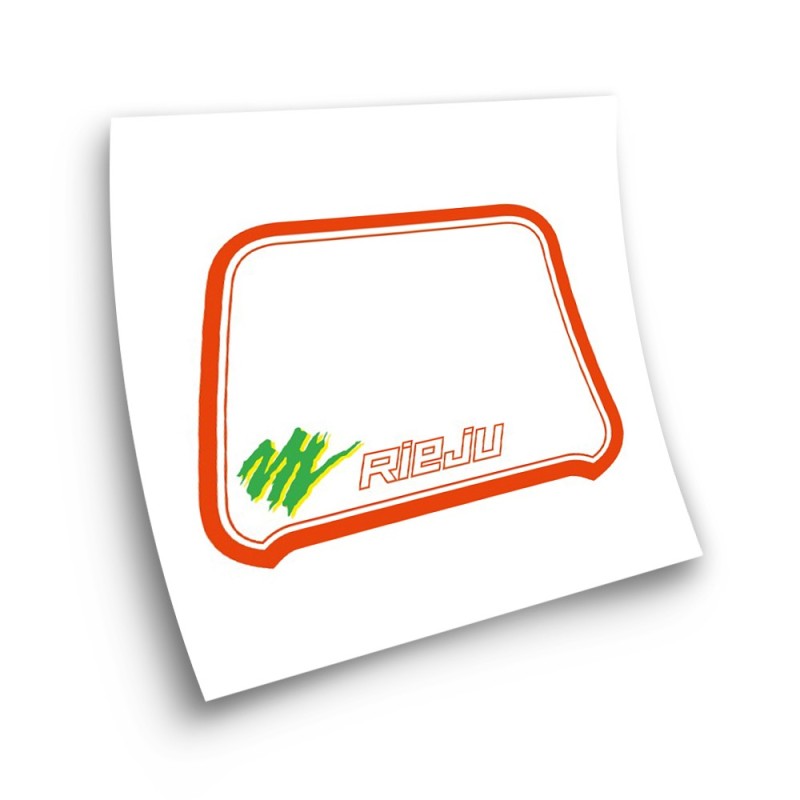 Adesivi Per moto Rieju MR 80 PRO Sticker maschera - Star Sam