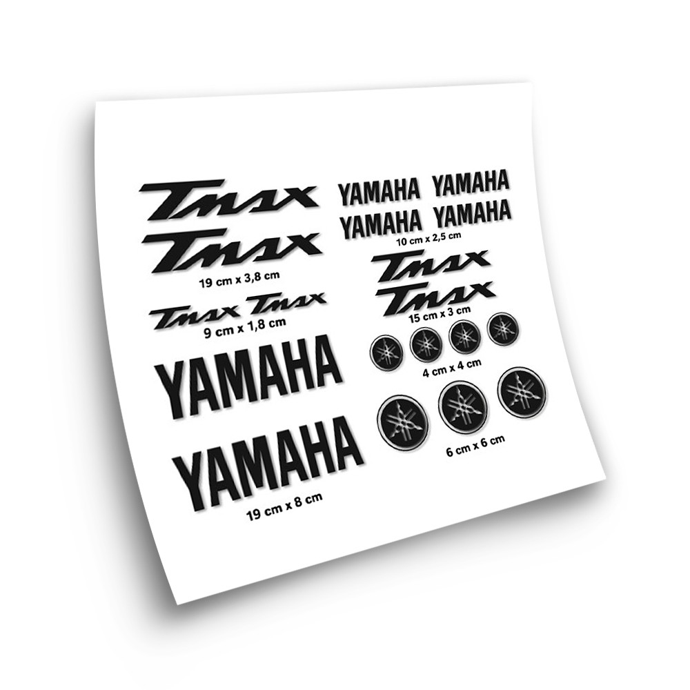 Yamaha T-Max Choose Your Colour Motorbike Stickers  - Star Sam