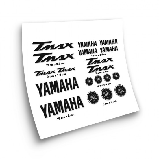 Yamaha T-Max Wahlen Sie Ihre Farbe Motorrad Aufkleber - Star Sam