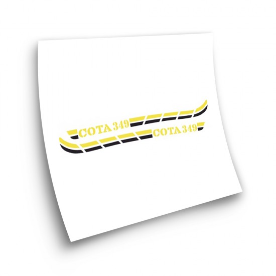 Moto Stickers Montesa Cota 349 Wereldkampioenschappen - Ster Sam