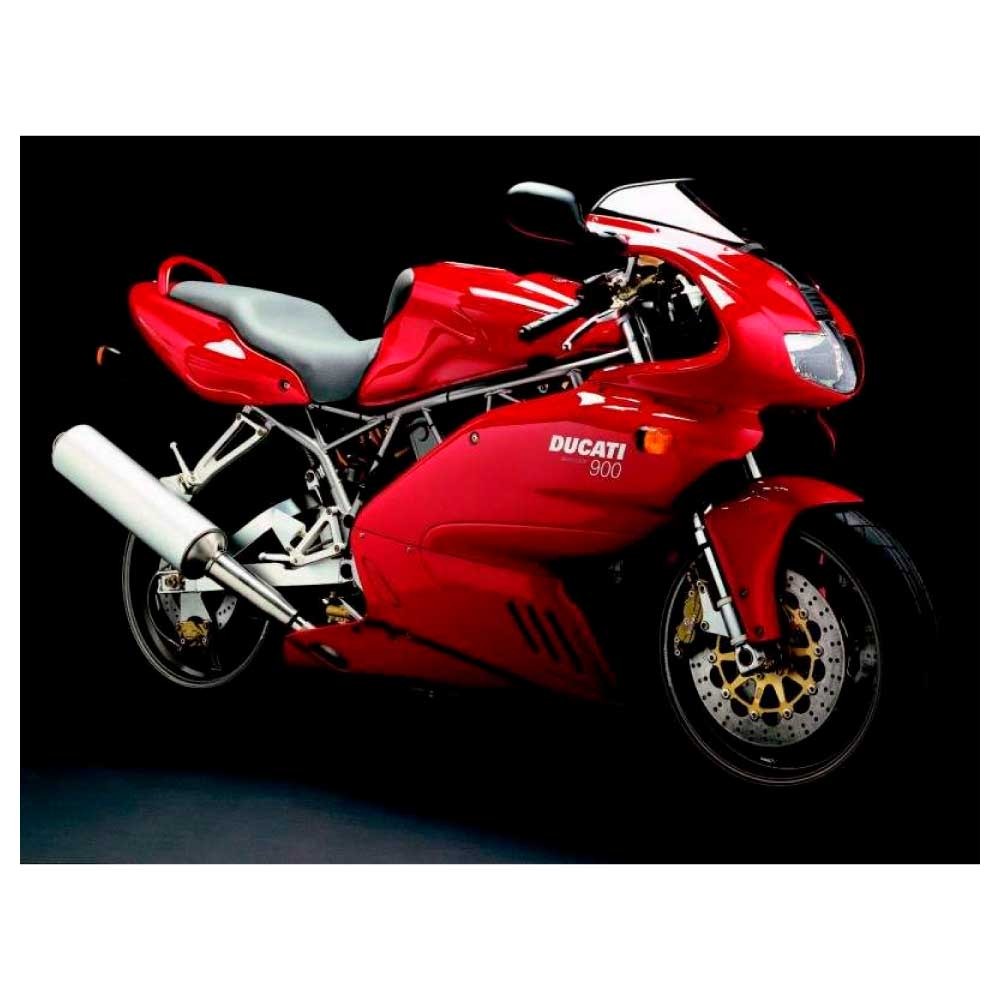 Ducati 900 Desmodue Motorbike Sticker  - Star Sam