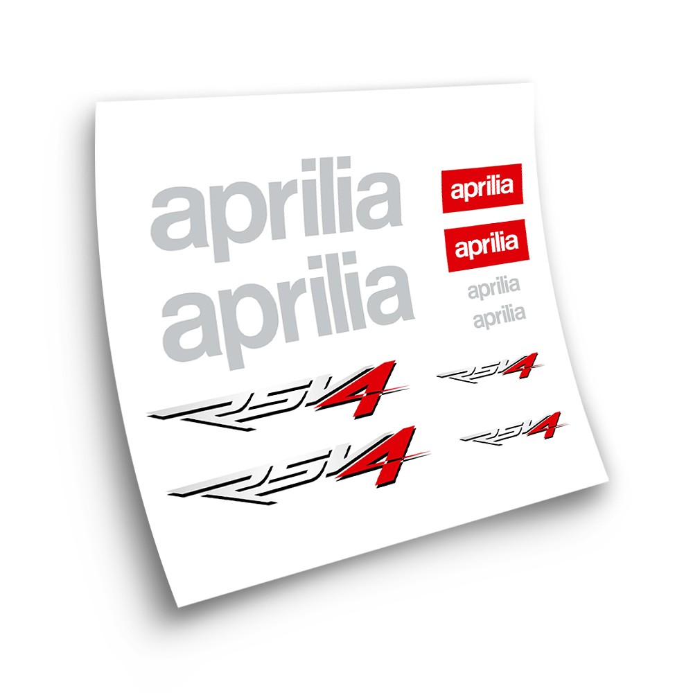 Aprilia RSV4Mille Motorbike Stickers - Star Sam