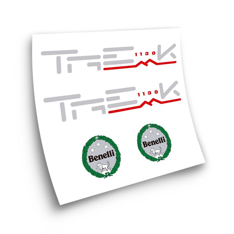 Trail Benelli Trek 1130 2008 Motorbike Stickers - Star Sam