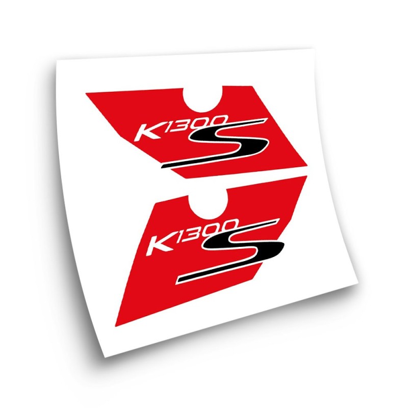 Autocollants Pour Motos BMW K1300 S  Rouge 2012-2013- Star Sam